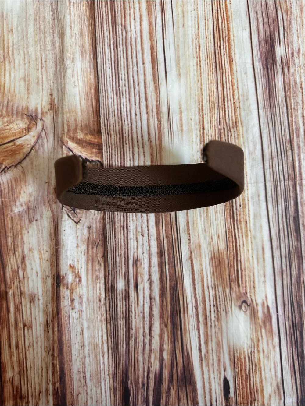Unbranded Chocolate Brown Ribbon Headband OS